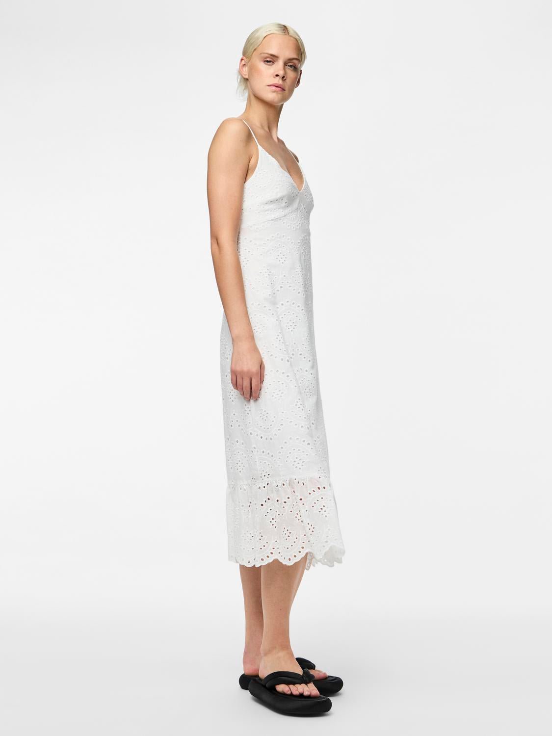 PCVILDE Midi Dress - Bright White - VERO MODA & VILA Bergvik